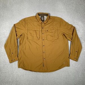 REI Men's Lightweight Shirt Jacket in Brown